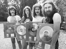 Black Sabbath with Silver Albums